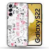 Beschermhoes Samsung Galaxy S22 Beschermhoes Valentijn liefde