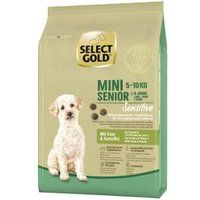 SELECT GOLD Sensitive droogvoeding hond Mini Senior Eend en aardappel 1 kg