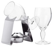 Spring Ierse koffieset | incl. 2 Ierse koffieglazen | Rechaud van roestvrij staal met brander | ook geschikt voor cognac-zwenkaars | Cocktail accessoires | ijskoffieglazen groot