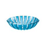 Guzzini Bowl broodmand 25 cm rond Dolcevita 297401448 transparant lichtblauw biologisch kunststof vaatwasser