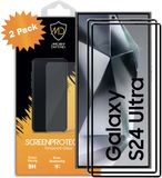 MobyDefend 2-Pack Screenprotectors - Gehard Glas - Geschikt voor Samsung Galaxy S24 Ultra