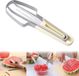Ibenzoa® Veelzijdige 3-in-1 Fruitsnijder voor Watermeloenen en Meloenen met Handige Fruitvork