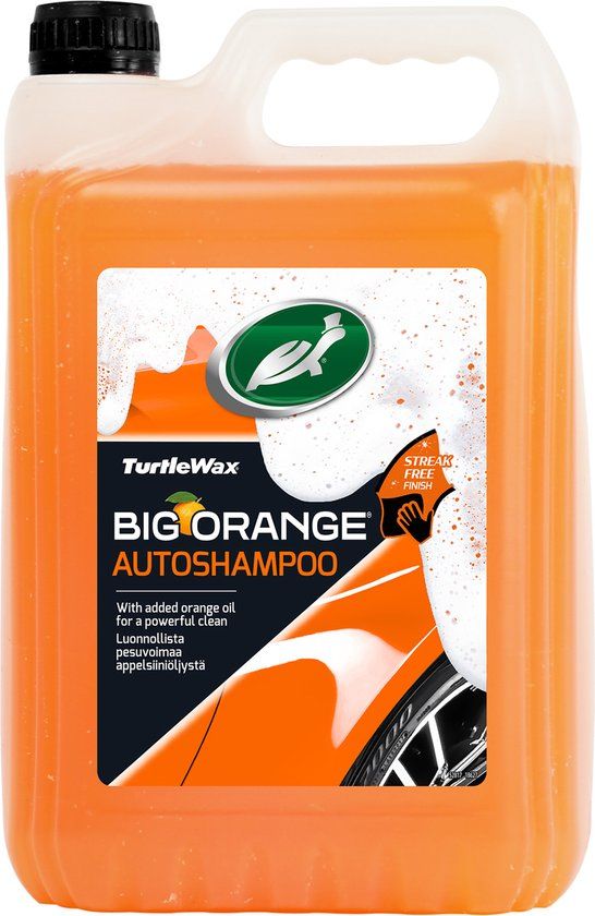 Turtle Wax Big Orange Shampoo 5 Liter