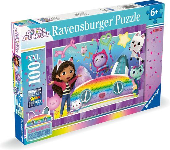 Ravensburger Gabby's Dollhouse Legpuzzel - 100 XXL-Stukjes