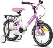 Hiland Starry Meisjesfiets - 12 Inch - Paars