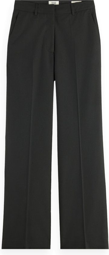 Scotch & Soda CORE EDIE Dames Pantalon - Zwart - Maat 31-32 - Loose Fit - Herfst/Winter 2024