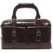 Dr. Martens Sac bandoulière TOP HANDLE BAG OXBLOOD HIGH SHINE CROC EMBOSS