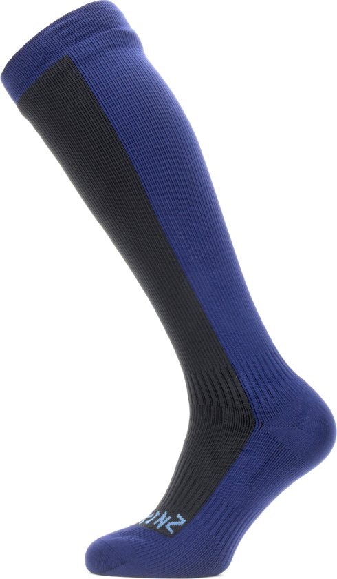 SealSkinz Waterproof Cold Weather Knee Length Sock Fietssokken - Maat S(36-38) - Blauw