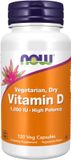 Now Foods Vitamine D 1000UI Végétarien - 120 v-caps