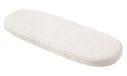 Medi Partners Hoeslaken van mousseline voor kinderwagen 86x40 cm bedlaken voor wieg - 100% katoenen mousseline hoeslaken voor co-sleeper babybedje (Beige)