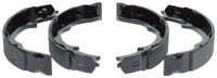 BOSCH Handremschoenen 0 986 487 681 | BS900 | Subaru Forester Impreza Legacy | Parkeerrem Achteras | OEM 26298AA020 | 26298AA030 | 26298AC000 | 26698AC000 | 170 x 31,5 mm
