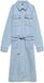 Vero Moda VMLINEA Lange Denim Jurk Lichtblauw Katoen M