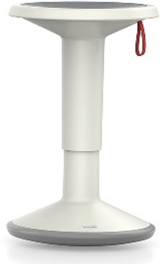 Interstuhl UPis1 Design kruk - Cool Grey - zwart