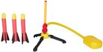 Eddy Toys Raket Speelgoed – Foam Raket met Luchtdruk Pomp – Stomp Rocket Set voor Kinderen – 3x Foam Raketten van 25cm – Buiten Speelgoed vanaf 4 Jaar