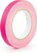 Accessoire Bande phosphorescente | Bande fluo | Bande toilée | 19 mm x 25 m | Rose fluo