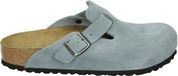 Birkenstock BOSTON SUEDE LEATHER UNISEX Dames slippers Blauw Maat 39
