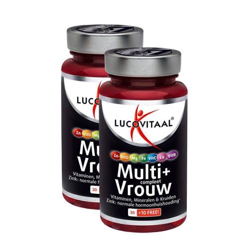 Lucovitaal Multi+ Compleet Vrouw Duopack