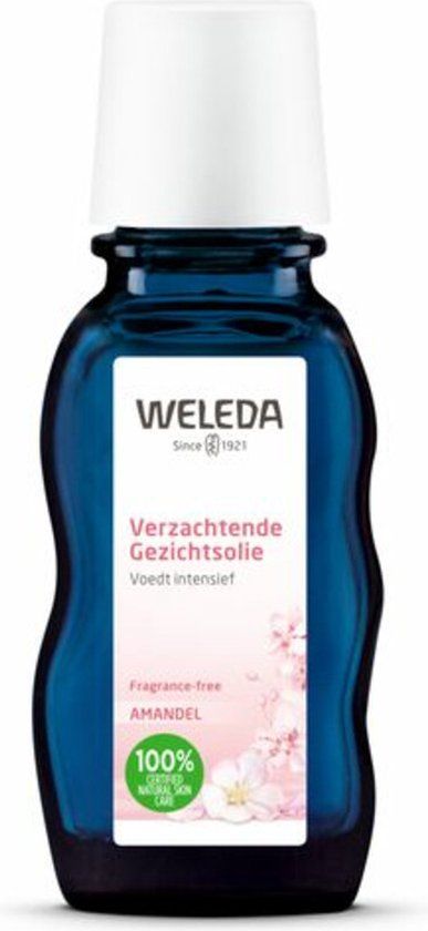 WELEDA - Verzachtende Gezichtsolie - Amandel - 50ml - 100% natuurlijk