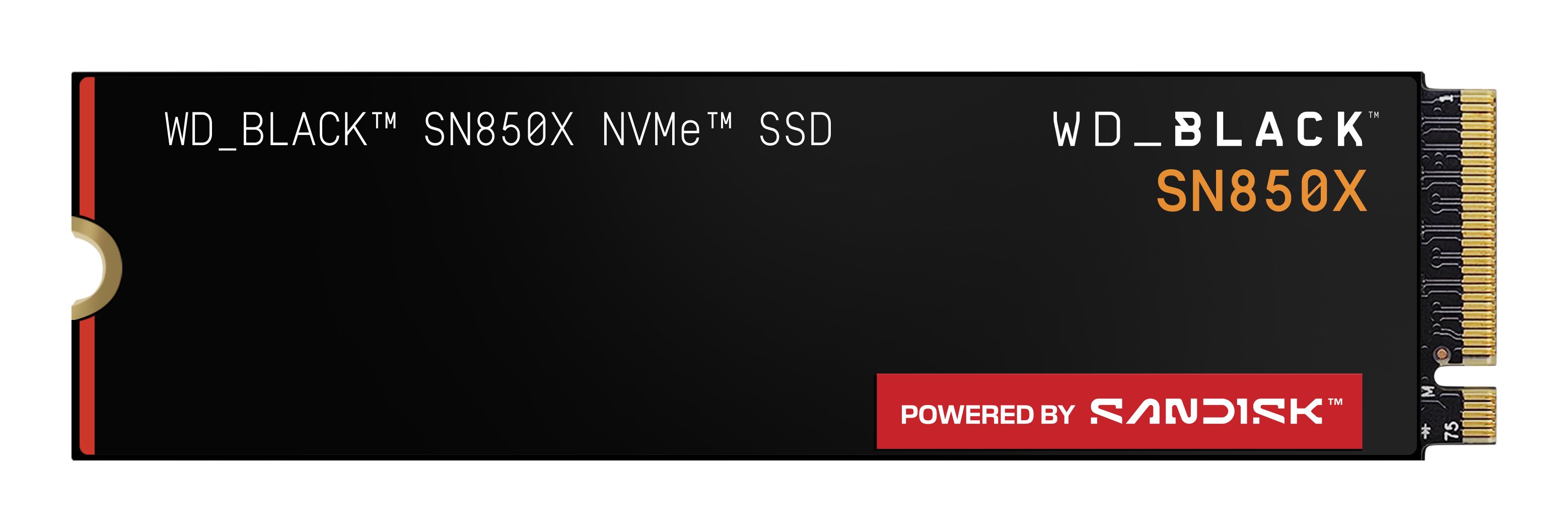 SanDisk WD Black SN850X 4TB NVMe PCIe Gen4 SSD