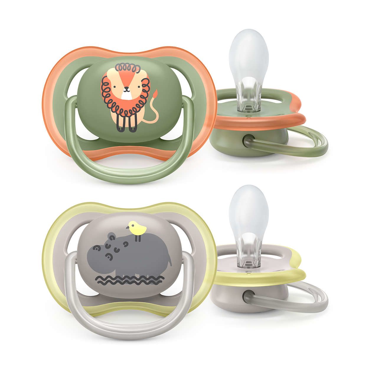 Philips Avent Ultra Air Soother - 6-18 Months - 2 Pack - Boy/Girl