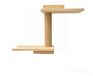 Merkloos Krabpaal voor katten - 2-in-1 klimwand met houten planken