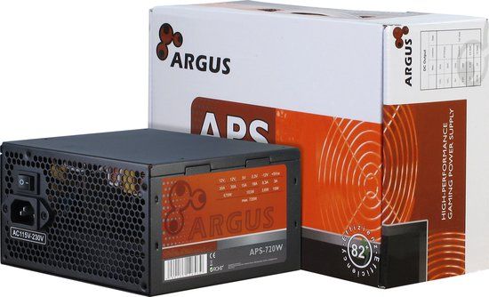 Inter-Tech Argus APS 720W Power Supply - Black