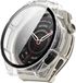 Strap-it rigide hoesje met glasplaat geschikt voor Amazfit Balance Ultra (transparant)