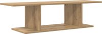 vidaXL meuble TV - 103 x 30 x 26,5 cm - marron - bois traité