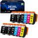 Epson 202XL cartouches d'encre pour Epson XP-6100/6105/6000/6005, 12 pièces