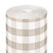 1 You Y YO 1 stuk - Pre! 120 cm (20 ser.) Like linnen - Vichy' 70 g/m2 0,40 x 24 m Taupe Spunlace