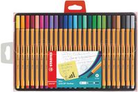 STABILO Premium fineliner point 88 Etui met 25 kleuren