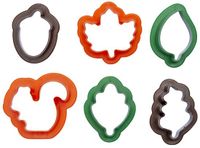 Decora Brand New Cake Set 6 Cookie Cutters Mini Herfstbladeren