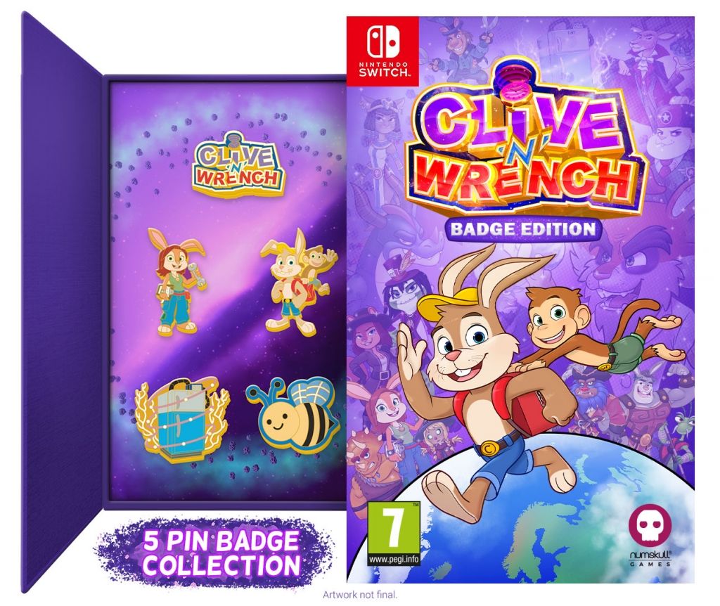 Numskull Games Clive 'n' Wrench - Badge Edition - Nintendo Switch