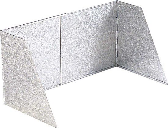 Crespo Windscherm P/259 - Verstelbaar - Aluminium - Zilver