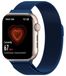 Wigento Honor Vervangingsband van metaalgaas in Milanese stijl, blauw, voor de Honor Watch 5, met magnetische sluiting