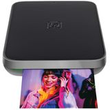 Merkloos Lifeprint 3x4.5 draagbare foto- en videoprinter voor iOS- en Android-apparaten - zwart