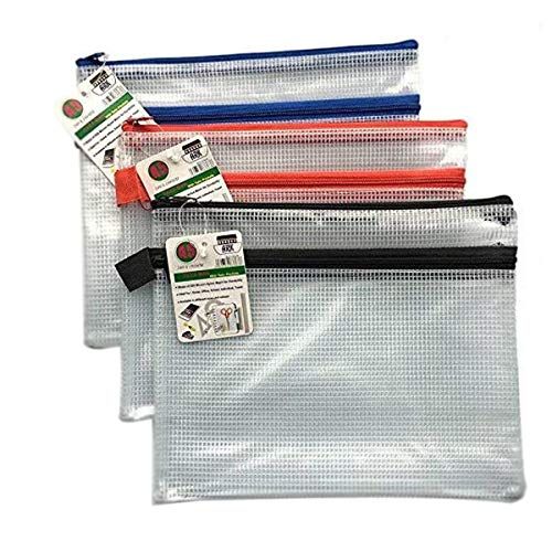 Ark Etui A5 2 vakken waterdicht robuust met ritssluiting 230 x 180 mm