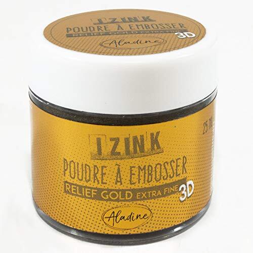 Aladine 10204 Embosserpoeder, 25 ml, goud