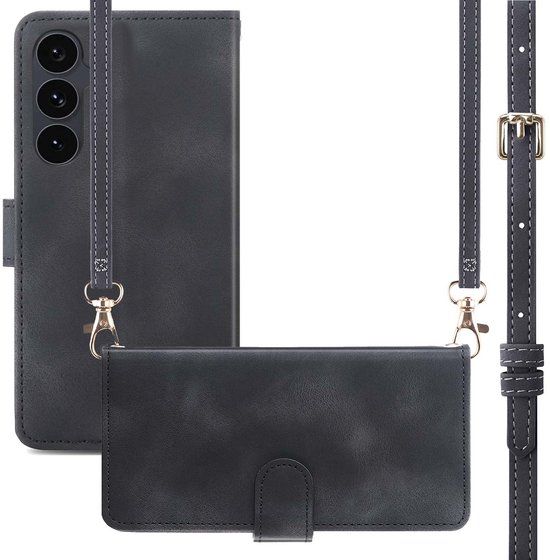 imoshion Bookcase met koord voor de Samsung Galaxy S25 FE - Zwart