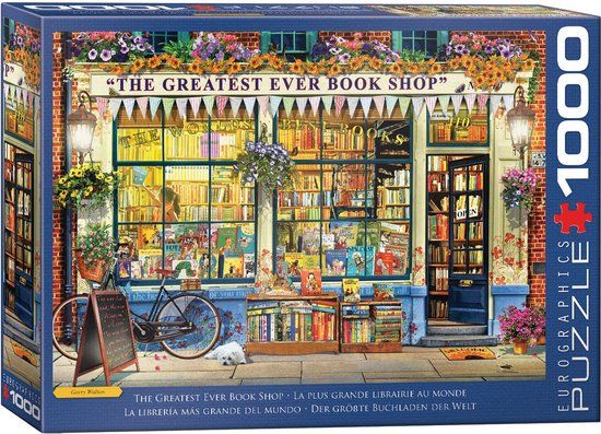 Eurographics World's Greatest Bookstore 1000pc Puzzle