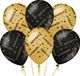 Merkloos / Sans marque Muchmore24 Classy party balloons - Gefeliciteerd