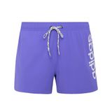 Adidas Sportswear Logo Stretchy Knit Zwemshort 3 Inch - Heren - Paars
