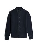 G-Star Honey Comb Structure Cardigan Knit Heren L Dk Patriot Blue
