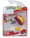 Jazwares Pokémon Clip'n'Go Poké Balls Blitzle & Fast Ball Mini-Figuur