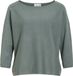 Vila Trui Vimalu Boatneck 3/4 Sleeve Knit Top 14112173 Balsam Green/melange Dames Maat - S