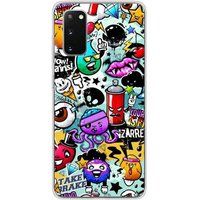Samsung Galaxy S20 Graffiti 2 Bedrukt siliconen hoesje