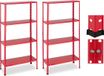 Relaxdays Stellingkast Set van 2