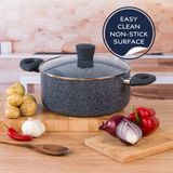 Russell Hobbs Nightfall Stone 5-delige pannenset