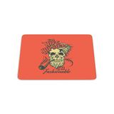 Bonamaison Rechthoekige muismat, digitaal bedrukt, antislip onderkant, voor kantoor en thuis, 22 x 18 cm