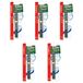 STABILO Ergonomisch grafietpotlood voor linkshandigen EASYgraph S HB 5 x 2 Stuks Petrol Blister